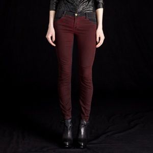 Blank NYC Black Cherry Spray On Jeans